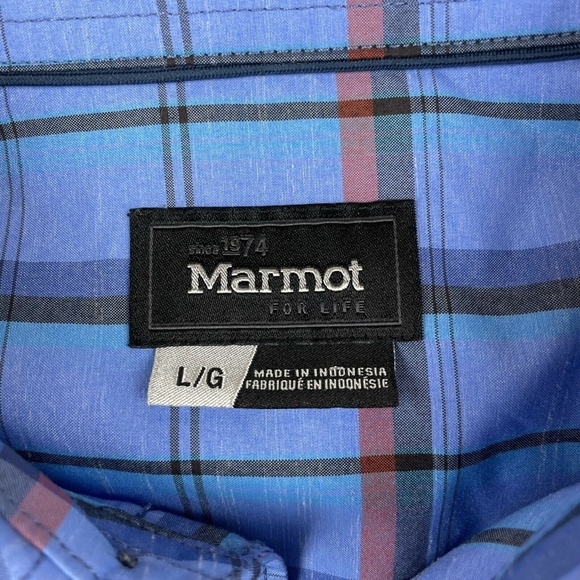 Marmot Barnable Button Down UPF 50 Sz L - Picture 3 of 4